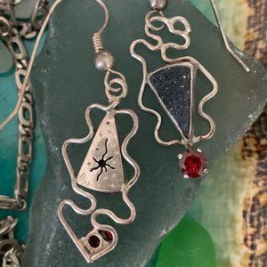 STUNNING DRUZY EARRINGS